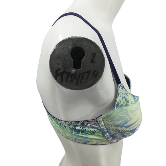 Victorias Secret Lined Demi Underwire Floral Bra Size 34B Adjustable Multiway - Picture 10 of 10